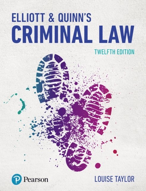 Frances Quinn, Catherine Elliott - Criminal Law, E-bok