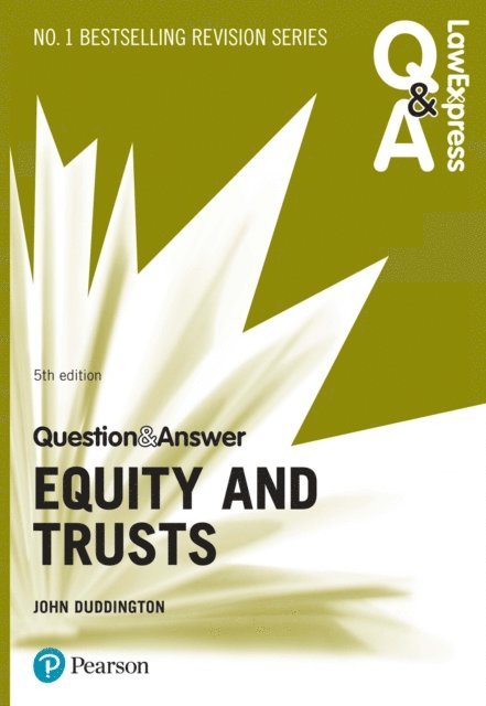John Duddington - Law Express Question and Answer: Equity and Trusts PDF eBook, E-bok