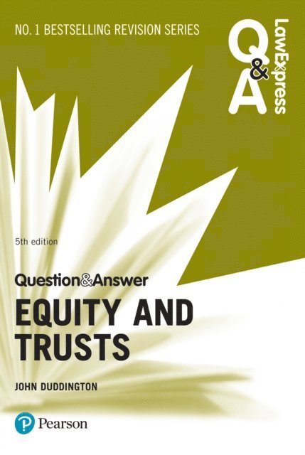 John Duddington - Law Express Question and Answer: Equity and Trusts PDF eBook, E-bok