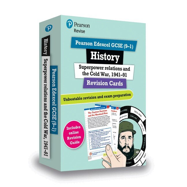 Brian Dowse - Pearson REVISE Edexcel GCSE History Superpower Relations and the Cold War Revision Cards incl. online revision - for 2026, 2027 exams, Övrigt