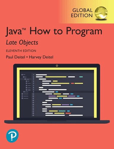 Paul Deitel, Harvey Deitel - Java How to Program, Late Objects, Global Edition, Häftad