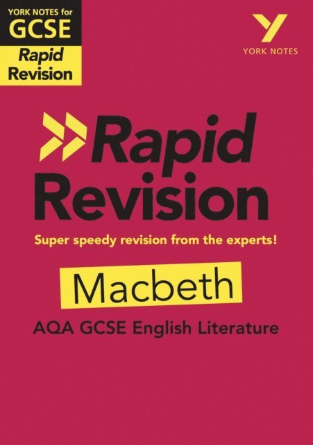 Susannah White - York Notes RAPID AQA GCSE Rapid Revision Macbeth (eBook) - for 2026, 2027 exams, E-bok