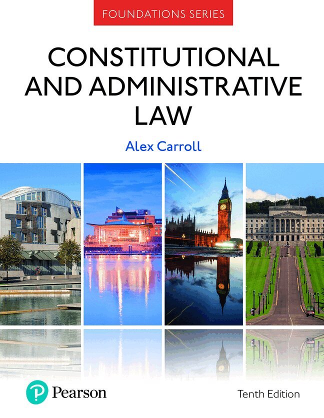 Alex Carroll - Constitutional and Administrative Law, Häftad