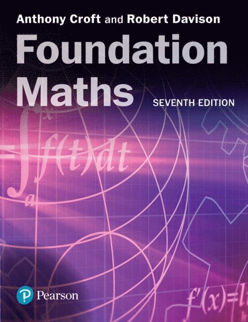 Anthony Croft, Robert Davison - Foundation Maths, Övrigt