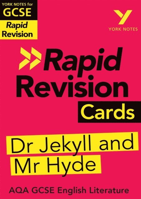 Anne Rooney - York Notes RAPID AQA GCSE (Revision Cards) The Strange Case of Dr Jekyll and Mr Hyde (eBook) - for 2026, 2027 exams, E-bok