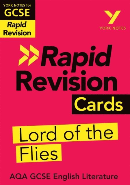 Beth Kemp - York Notes RAPID AQA GCSE (Revision Cards) Lord of the Flies (eBook) - for 2026, 2027 exams, E-bok