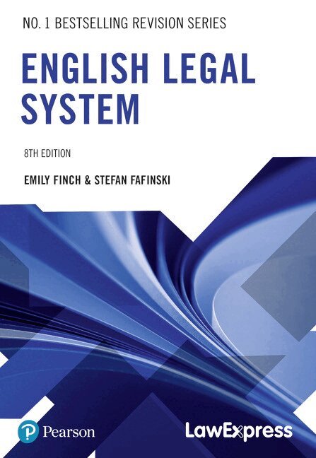 Emily Finch, Stefan Fafinski - Law Express: English Legal System, Häftad. Tillgänglighet: Lägg i varukorg