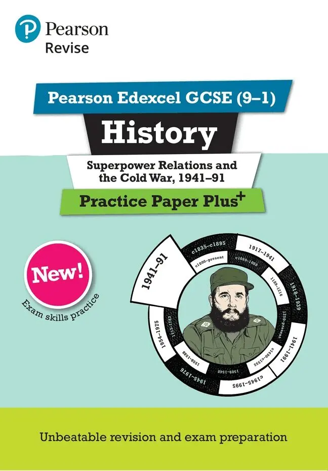 Pearson REVISE Edexcel GCSE History Superpower relations and the Cold War, 1941-91 Practice Paper Plus incl. online revision - for 2027, 2028 exams