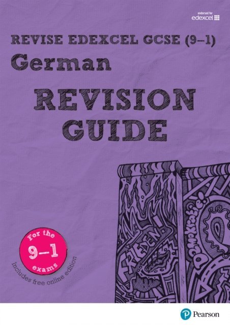Harriette Lanzer - Revise Edexcel GCSE (9a &quote;1) German Revision Guide 2022 uPDF, E-bok