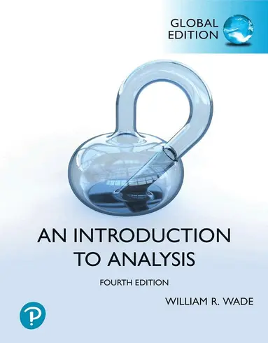Introduction to Analysis, Global Edition