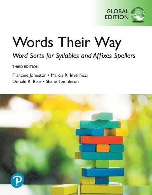 Francine Johnston, Marcia Invernizzi, Donald Bear, Shane Templeton - Word Sorts for Syllables and Affixes Spellers, Global Edition, Övrigt