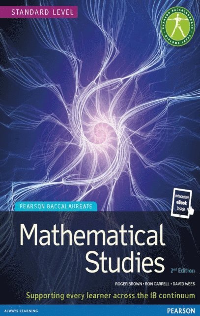 Ron Carrell, David Wees, Roger Brown - Pearson Baccalaureate Mathematical Studies 2e uPDF, E-bok