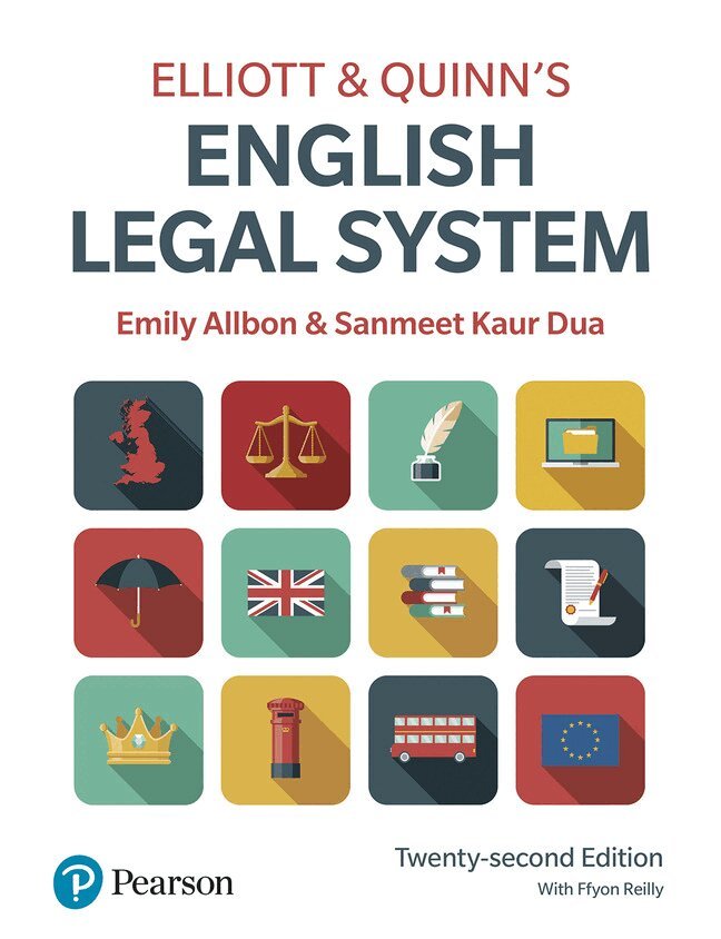 Emily Allbon, Sanmeet Kaur-Dua - Elliott & Quinn's English Legal System, Övrigt. Tillgänglighet: Lägg i varukorg