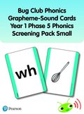 Bug Club Phonics Grapheme-Sound Cards Year 1 Phase 5 Phonics Screening Pack (Small)