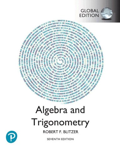 Robert Blitzer - Algebra and Trigonometry, Global Edition + MyLab Math with Pearson eText, Övrigt