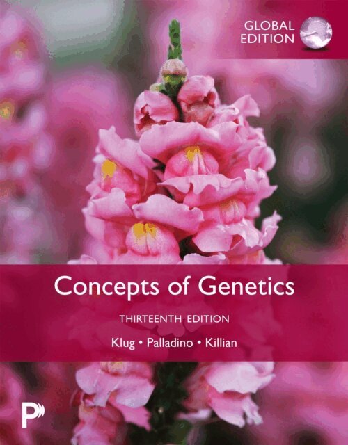 Darrell Killian, Michael A Palladino, William S Klug - Concepts of Genetics, Global Edition, E-bok