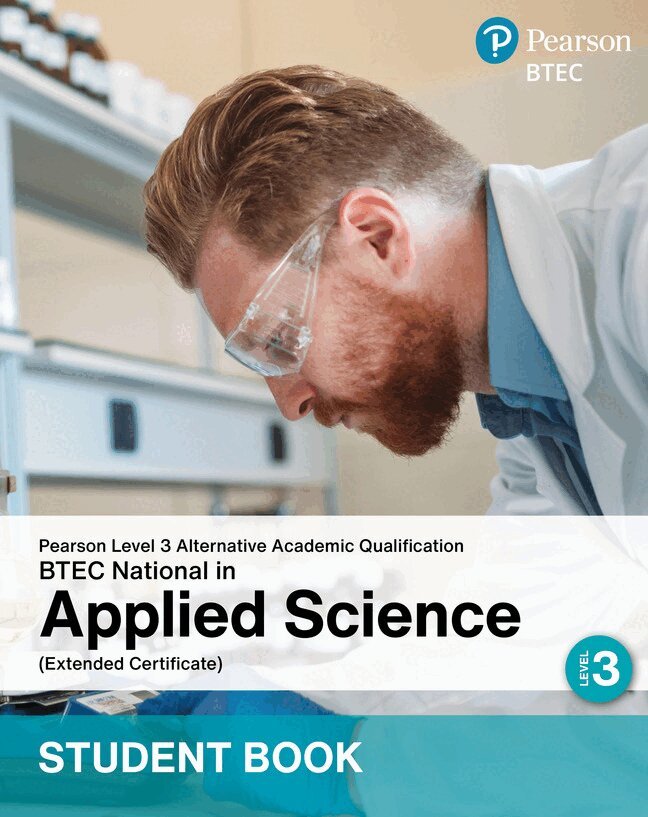 L3 AAQ BTEC National 2025 Applied Science Ext Cert Student Book (Print)