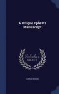 A Unique Ephrata Manuscript