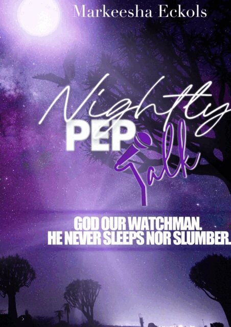 Markeesha Eckols - Nightly Pep Talk Prayers, E-bok