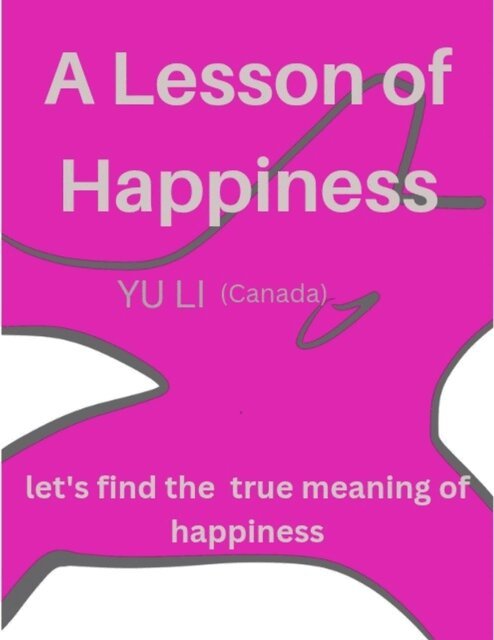 YU LI - Lesson of Happiness, E-bok