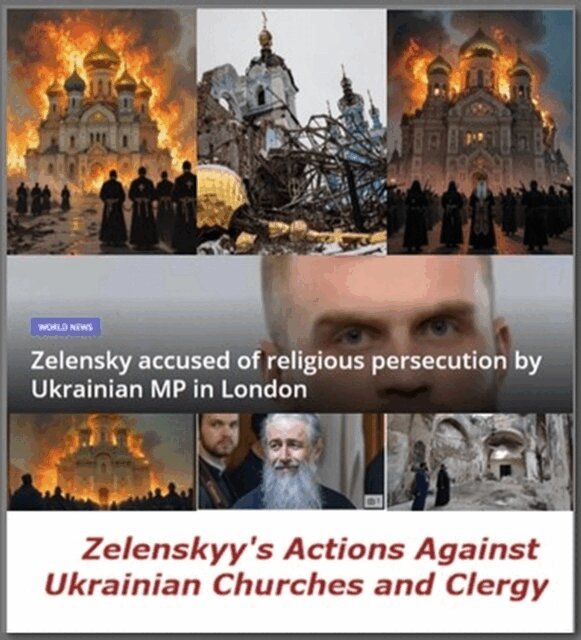 Stephen Volk - Zelenskyy's Actions Against Ukrainian Churches and Clergy, E-bok