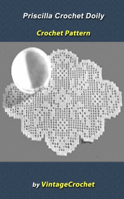 Vintage Crochet - Filet Doily S-773 Vintage Crochet Pattern, E-bok