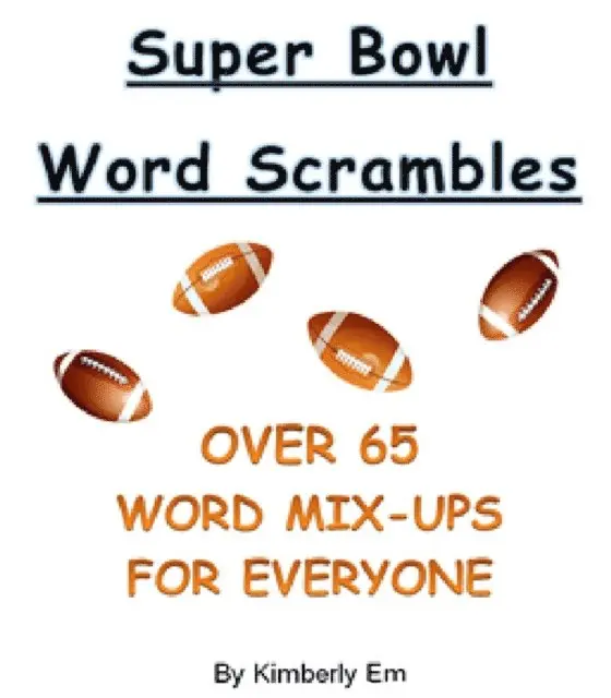 Kimberly Em - Super Bowl Word Scrambles: The Big Game - Over 65 Word Jumble Puzzles, E-bok. Tillgänglighet: Lägg i varukorg