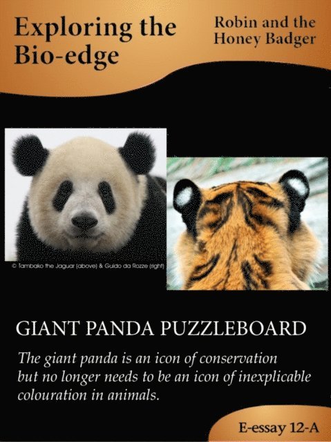 Robin and the Honey Badger - Giant Panda Puzzleboard, E-bok. Tillgänglighet: Lägg i varukorg