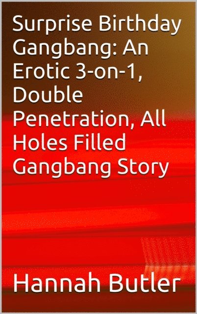 Hannah Butler - Surprise Birthday Gangbang: An Erotic 3-on-1, Double Penetration, All Holes Filled Gangbang Story, E-bok