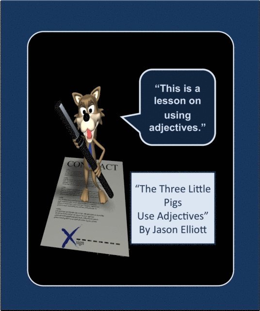 Jason Elliott - Three Little Pigs Use Adjectives, E-bok. Tillgänglighet: Lägg i varukorg