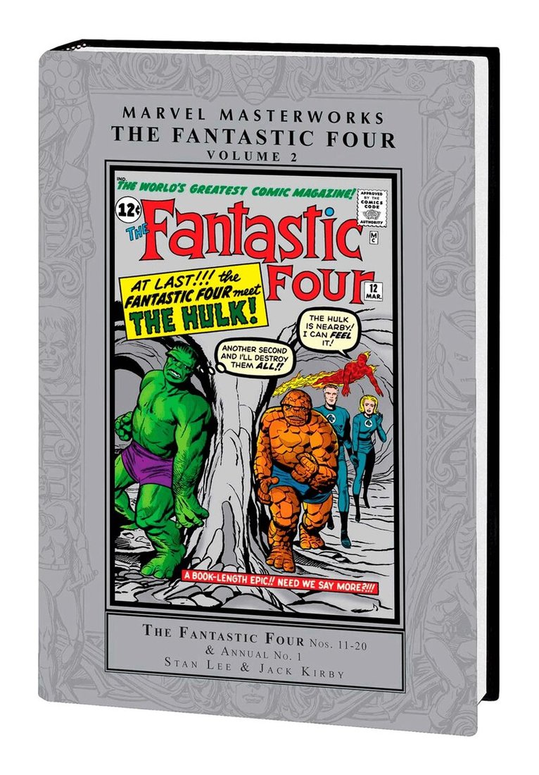 Stan Lee - Marvel Masterworks: The Fantastic Four Vol. 2, Inbunden