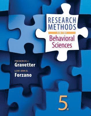 Research Methods for the Behavioral Sciences by Frederick Gravetter, Lori-Ann Forzano, Frederick Gravetter, Lori-Ann Forzano