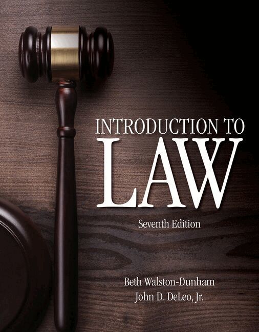 Beth Walston-Dunham - Introduction to Law, Häftad