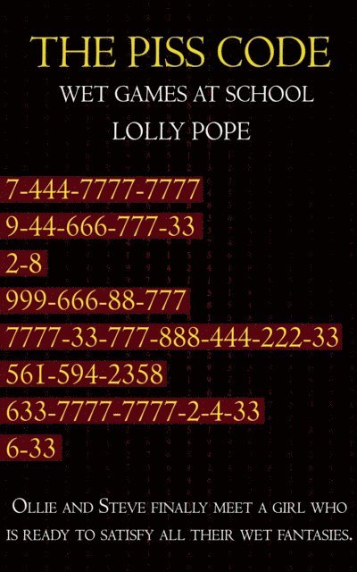 Lolly Pope - Piss Code, E-bok. Tillgänglighet: Lägg i varukorg