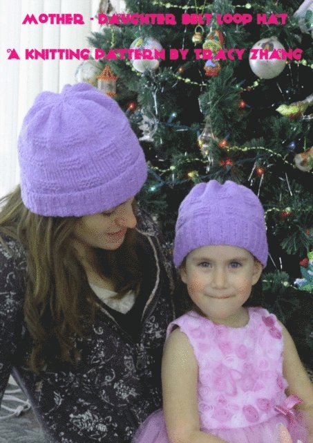 Tracy Zhang - Mother: Daughter Belt Loop Hat, E-bok. Tillgänglighet: Lägg i varukorg