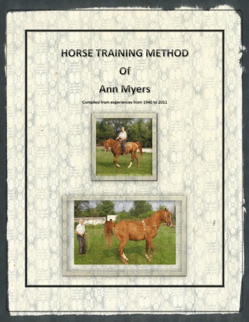 Horse Training Method of Ann Myers