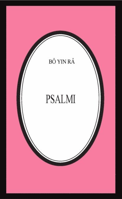 Bo Yin Ra - Psalmi, E-bok