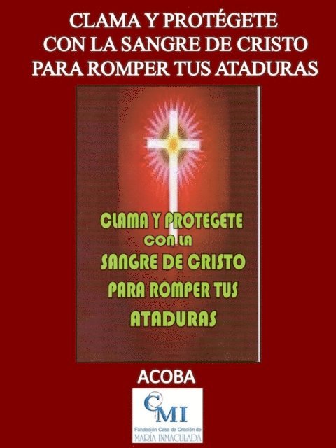 ACOBA - Clama y protegete con la Sangre de Cristo para romper ataduras, E-bok