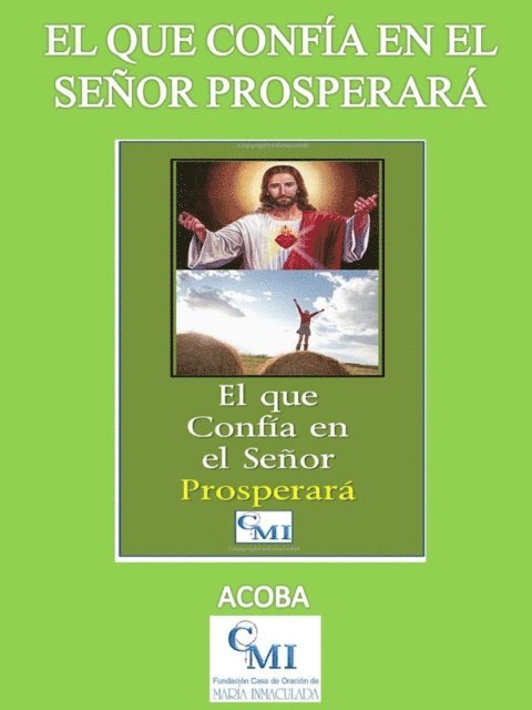 ACOBA - El que confia en el Senor prosperara, E-bok