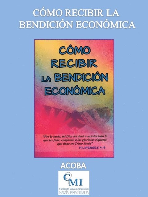 ACOBA - Como recibir la bendicion economica, E-bok