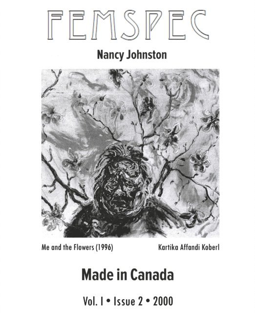 Nancy Johnston - Made in Canada, Femspec Issue 1.2, E-bok