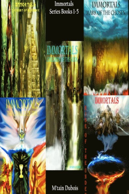 M'tain Dubois - Immortals Series Books 1-5, E-bok