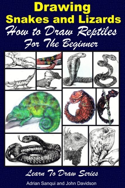 John Davidson, Adrian Sanqui - Drawing Snakes and Lizards: How to Draw Reptiles For the Beginner, E-bok. Tillgänglighet: Lägg i varukorg