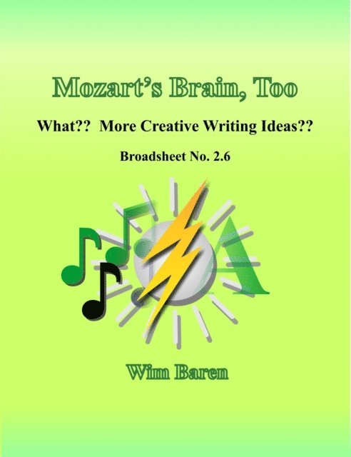 Wim Baren - Mozart's Brain, Too - Number 2.6, E-bok