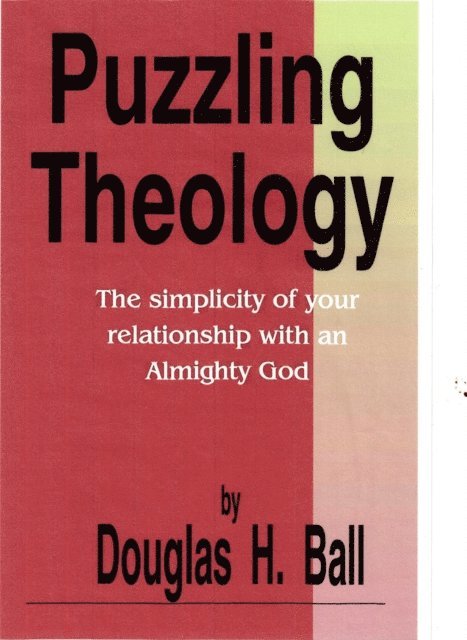Doug Ball - Puzzling Theology, E-bok. Tillgänglighet: Lägg i varukorg