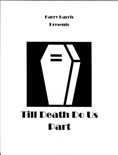 Harry Harris - Till Death Do Us Part, E-bok