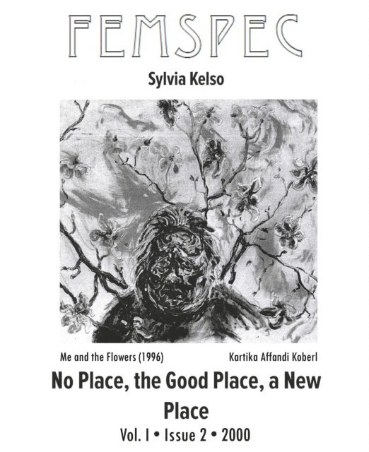 Sylvia Kelso - No Place, the Good Place, a New Place, Femspec Issue 1.2, E-bok