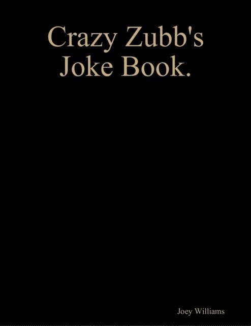 Joey Williams - Crazy Zubb's Joke Book., E-bok