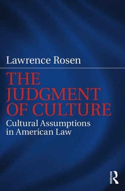 Lawrence Rosen - Judgment of Culture, E-bok