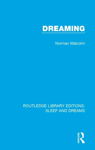 Norman Malcolm - Dreaming, E-bok